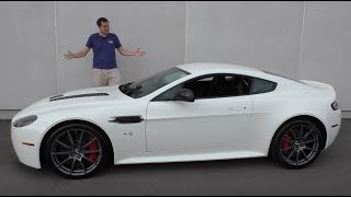 The Aston Martin V12 Vantage S Is a 200000 Manual Supercar [upl. by Ailyn]