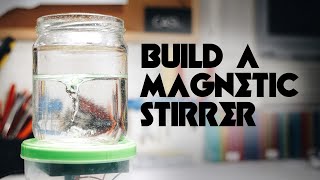 Build A Magnetic Stirrer Vortex Mixer [upl. by Bradshaw]