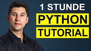 Python Tutorial Deutsch Lerne Python in einer Stunde [upl. by Babette]