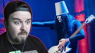 Buckethead  Soothsayer live FIRST TIME REACTION Buckethead Sundays 1 [upl. by Julianna]