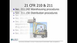 Pharmaceuticals FDA GMP Overview 21CFR211 [upl. by Llecrad]