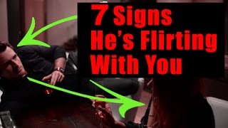 7 Subtle Signs Hes Flirting With You Matthew Hussey Get The Guy [upl. by Peppy]