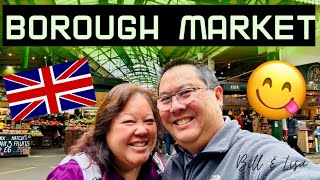 2023 BOROUGH MARKET LONDON  Ultimate Foodie Tour [upl. by Garald540]