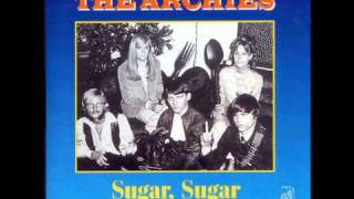 The Archies  Sugar Sugar lyrics [upl. by Eetnod980]