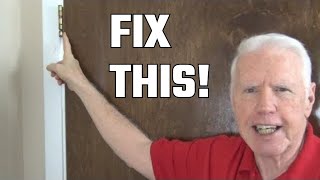 How to FIX a Door That Opens or Closes Itself – EASY [upl. by Vance]