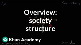 Demographic structure of society overview  Society and Culture  MCAT  Khan Academy [upl. by Essa319]