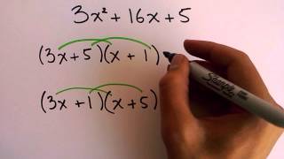 Factoring Quadratic Expressions Pt 3 [upl. by Owens265]