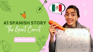 The giant carrot  Superbeginner Spanish [upl. by Cohligan]