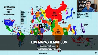 Cartografía  Los mapas temáticos [upl. by Nylirej]