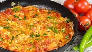 Menemen  Shakshuka  Türkisches Frühstück [upl. by Eliathan]