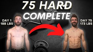 75 Hard COMPLETE Everything you need to know [upl. by Klemens371]