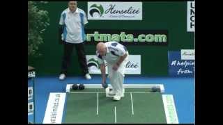 Greengauge Shortmat Bowls Challenge  Alex Marshall MBE Vs Lawrence Moffat Match 2 Part 1 [upl. by Nhguaved5]