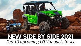 Top 10 SidebySide UTVs of 2021 Newest Models and Limited Editions [upl. by Chesnut]