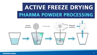 Active Freeze Drying of pharmaceuticals [upl. by Sigrid541]