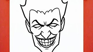 HOW TO DRAW THE JOKER [upl. by Perrie]