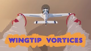 Wingtip Vortices  Pilot Tutorial [upl. by Nishom]