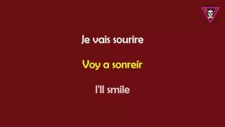 Comme Dhabitude  M Pokora Paroles Letra Lyrics [upl. by Ettenal]