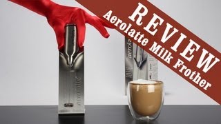 Aerolatte Milk Frother  Exclusive Review [upl. by Ennahtur858]