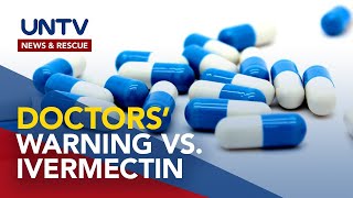 Doctors warn against using Ivermectin to treat COVID19 [upl. by Ancell]