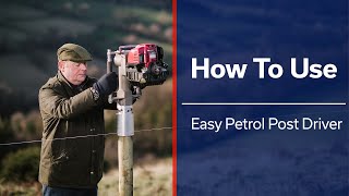 How To Use The Easy Petrol Post Driver [upl. by Eberta219]