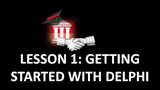 Delphi Programming Tutorial  Lesson 1 Getting Started with Delphi Programming [upl. by Africa988]