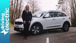 Kia Niro PHEV review  DrivingElectric [upl. by Mehalek]