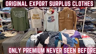 Original Export Surplus Mens Wear WholesaleMumbai Surplus GodownExport surplusClothing Mafia 2 [upl. by Dranoc]