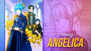 Angelica  Light Novel Character Bios [upl. by Jocko876]