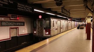 The New York City Subway in Manhattan [upl. by Ahsilam]