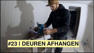 UNBOXING amp DEUREN AFHANGEN  KLUSVROUW 23 [upl. by Annol]