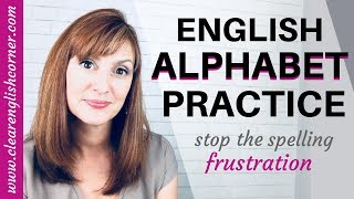 How to Say English Letters American English Alphabet Pronunciation [upl. by Muna164]