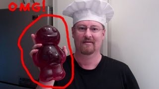 HOW TO MAKE A GIANT GUMMY JELLY BABY [upl. by Akilak235]