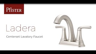 Installing a Ladera 4quot Centerset Bathroom Faucet [upl. by Norehc]