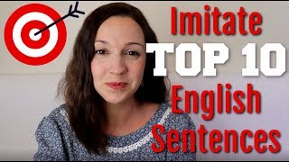 How to Pronounce TOP 10 English Sentences [upl. by Jone]