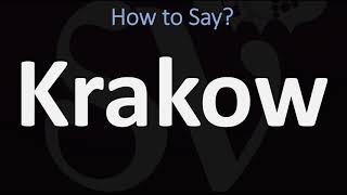 How to Pronounce Krakow CORRECTLY Polish Vs English Pronunciation Guide [upl. by Atterehs]