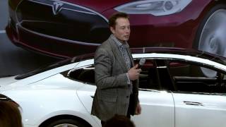 Model S Customer Delivery Event [upl. by Akeme]