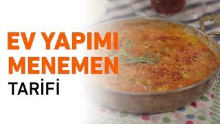 Ev Yapımı Menemen Tarifi  Menemen Nasıl Yapılır [upl. by Niattirb]