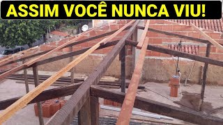 Madeiramento para telhado de PVC  dicas importantes [upl. by Lashonda]