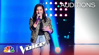 The Voice 2018 Blind Audition  Abby Cates quotScars to Your Beautifulquot [upl. by Inanak]