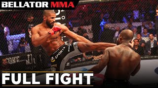 Full Fight  Rafael Carvalho vs Melvin Manhoef 2  Bellator 176 [upl. by Akemot]