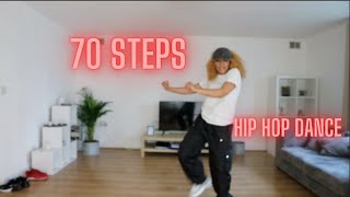 HIPHOP DANCE STEPS  SOCIAL DANCES BASICS TRENDS FOUNDATIONS  70 STEPS [upl. by Yrogerg855]