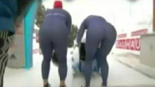 Bobsled Split Pants Video [upl. by Nnahtur]