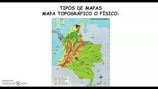 Elementos y tipos de mapas [upl. by Delamare925]