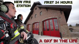 First 24 Hours in a New Fire Station  A Day in the Life [upl. by Florenza741]