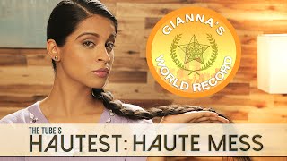 Haute Mess Gianna Breaks a World Record  The Tubes Hautest  I love makeup [upl. by Enait208]