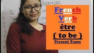 French Verb être [upl. by Akeret]