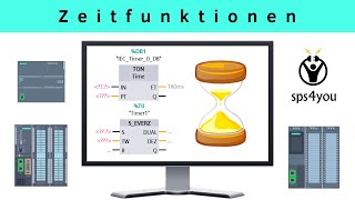 SPS programmieren lernen  Online Grundkurs Kapitel 321  Zeitfunktionen Grundlagen [upl. by Hutchings475]