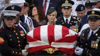 Senator John McCain Is Laid To Rest In An Emotional Service  NBC News [upl. by Kato]