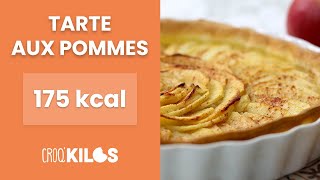 Tarte aux pommes  CroqKilos [upl. by Wendalyn]