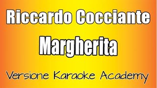 Riccardo Cocciante  Margherita Versione Karaoke academy Italia [upl. by Annahsor]